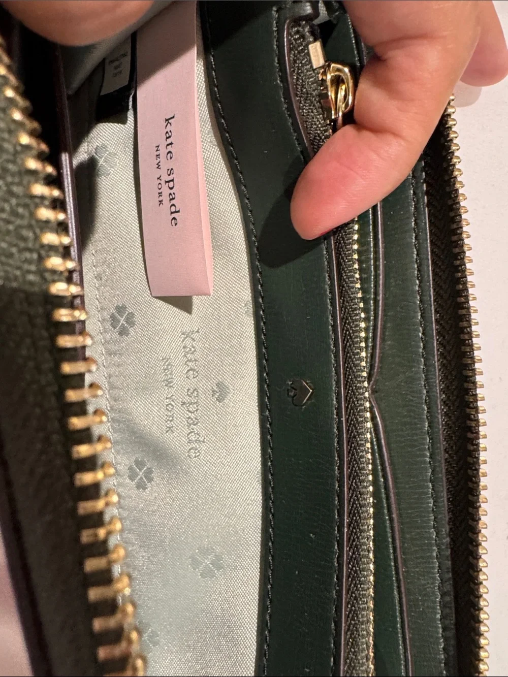 kate spade zip around